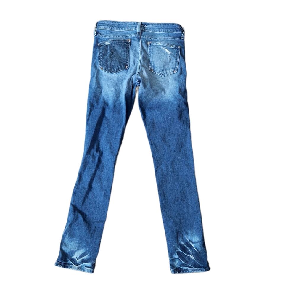 Pilcro & The Letterpress Jeans Size 28 Stet Distressed Skinny Jeans Anthro - Picture 5 of 10